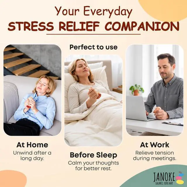 Alt view image 6 of 7 - Funny Stress Balls for Adults - Zen Style Squishy Squeeze Toy, Hilarious Gag Gift for Coworkers, Men & Women Unique Stress Relief Desk Toy
