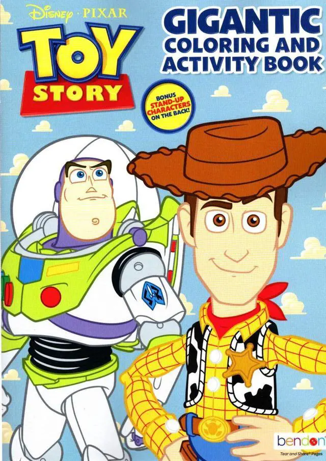 Main image of Pixar Toy Story - Gigantic Coloring & Activity Book - 192 Pages