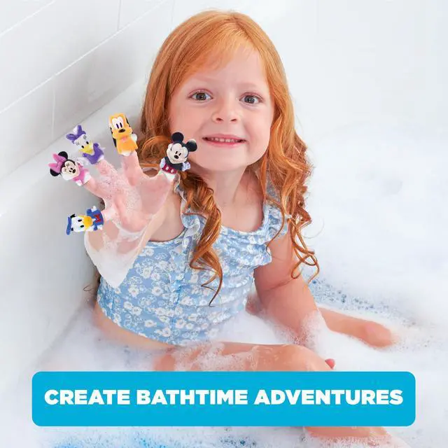 Alt view image 2 of 7 - Mickey Mouse & Friends Finger Puppets - Party Favors, Educational, Bath Toys