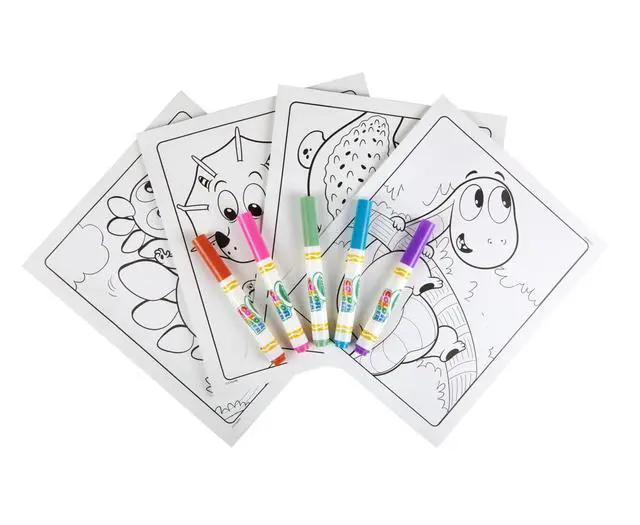 Alt view image 5 of 6 - Color Wonder Prehistoric Pals, Dinosaur Coloring Pages, Mess Free Coloring for Toddlers, Dinosaur Toys, Toddler Travel Activity & Gifts