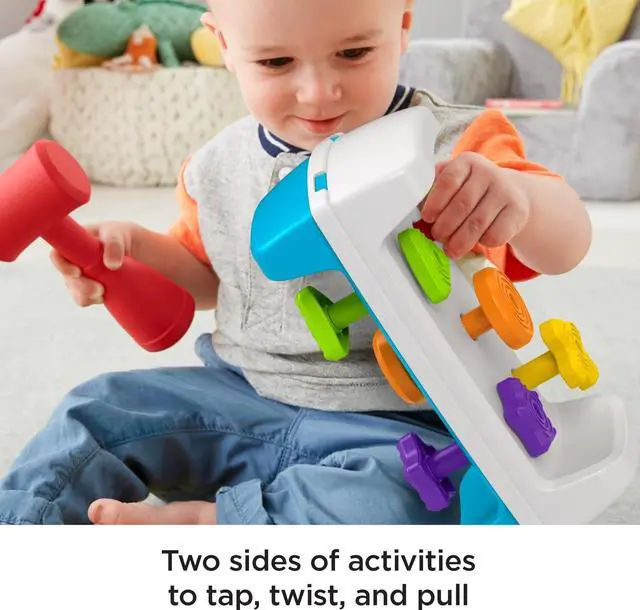 Alt view image 3 of 6 - Tap & Turn Bench Activity Toy