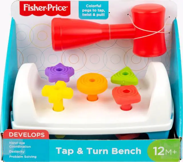 Alt view image 6 of 6 - Tap & Turn Bench Activity Toy