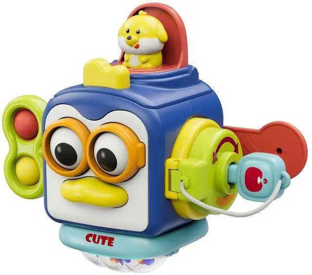 Main image of Toys for 1 Year Old Boy, Busy Cube Montessori Toys for 1+ Year Old,Sensory Toys for Toddlers 1-3,Fine Motor Skills Educational Toys,Birthday Gift for Baby Aged 6, 9, 10, 12, 18 Months