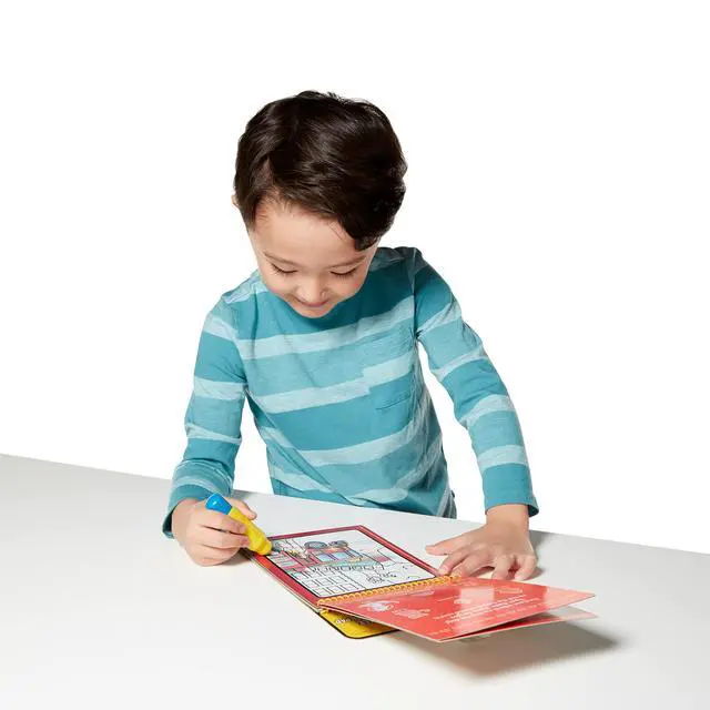 Alt view image 3 of 7 - The Go Water Wow! Mess Free Coloring Book, Reusable Water-Reveal Activity Pad, Vehicles, Travel Toys, Party Favors, for Toddlers & Kids Ages 3+ - FSC Certified