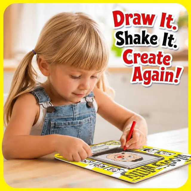 Alt view image 3 of 7 - Original, Favorite Retro Toys for Boys & Girls - 3 4 5 6 7 8 Year Old Boy Birthday Gifts - Toys for 4 Year Old Boy - Car Travel Road Kids Game - Travel Essentials Games for Ages 3+