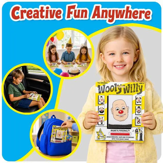 Alt view image 5 of 7 - Original, Favorite Retro Toys for Boys & Girls - 3 4 5 6 7 8 Year Old Boy Birthday Gifts - Toys for 4 Year Old Boy - Car Travel Road Kids Game - Travel Essentials Games for Ages 3+
