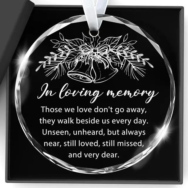 Main image of Christmas Ornaments,Sympathy Gifts for Loss of Loved One in Loving Memory | Condolences Memorial Bereavement Gifts 2026 Anniversary of Passing Thinking of You,Loss of Mother Father Xmas Tree Decor