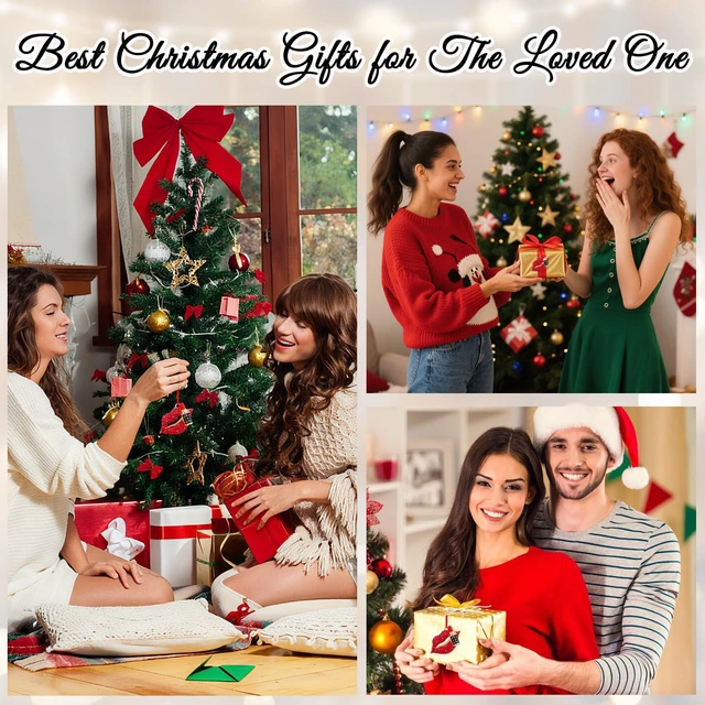 Alt view image 4 of 7 - Red Lips Lipstick Christmas Ornament - Makeup Ornaments for Christmas Tree Decorations Sexy Lips Christmas Tree Keepsake Ornaments for Women Girls