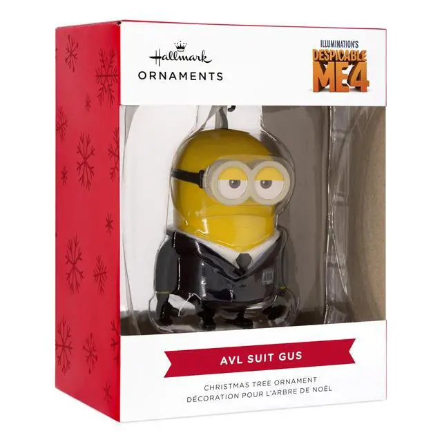 Alt view image 3 of 6 - Despicable Me 4 AVL Suit Gus Christmas Ornament