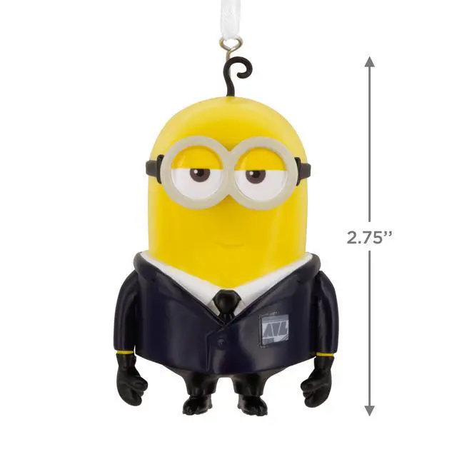 Alt view image 4 of 6 - Despicable Me 4 AVL Suit Gus Christmas Ornament