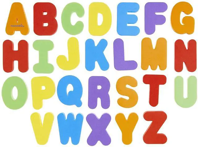 Alt view image 4 of 6 - Learn Bath Letters and Numbers 36pc Toddler Bath Toy