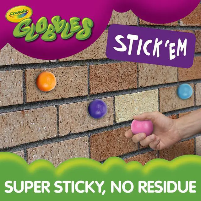 Alt view image 3 of 5 - Globbles Fidget Toy (6ct), Sticky Stress Ball for Adults & Kids, Squishy Balls, Calming Sensory Gifts for Stress Relief