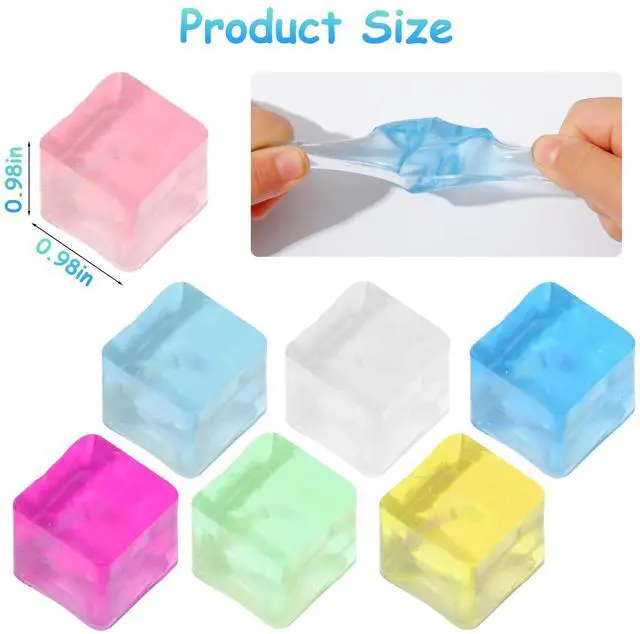 Alt view image 2 of 7 - Sensory Toys 24 Pcs Squishy Fidget Stress for Adults Kids Anxiety Stress Relief Hand Therapy Sensory Squishy Ball Classroom Prize Box Toys