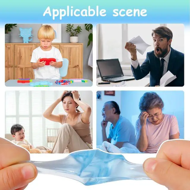 Alt view image 5 of 7 - Sensory Toys 24 Pcs Squishy Fidget Stress for Adults Kids Anxiety Stress Relief Hand Therapy Sensory Squishy Ball Classroom Prize Box Toys