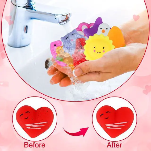 Alt view image 7 of 7 - Toys for Kids, 28 Pack Mini Mochi Squishies and Cards | Soft Fidget Toys Goodie Bag Stuffers Party Favors for Kids Treasure Box Classroom Prizes