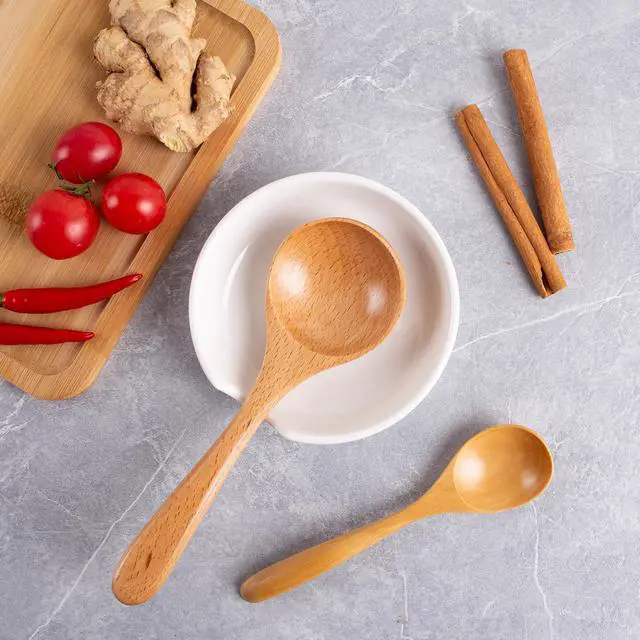Alt view image 5 of 7 - Spoon Rests for Stove Top, Ceramic Spoon Holder for Kitchen Counter, Heat-Resistant Cooking Utensil Rest, Coffee Spoon Holder, Spoon Rest for Ladles Spatula (1, White)