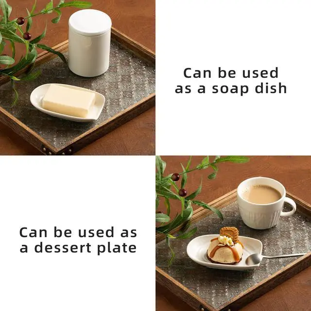 Alt view image 6 of 7 - Ceramic Spoon Rest, 5" Utensil Holder for Stove Top & Counter | Compact design fits spoons, spatulas, ladles, tongs, and coffee stirrers while saving counter and drawer space