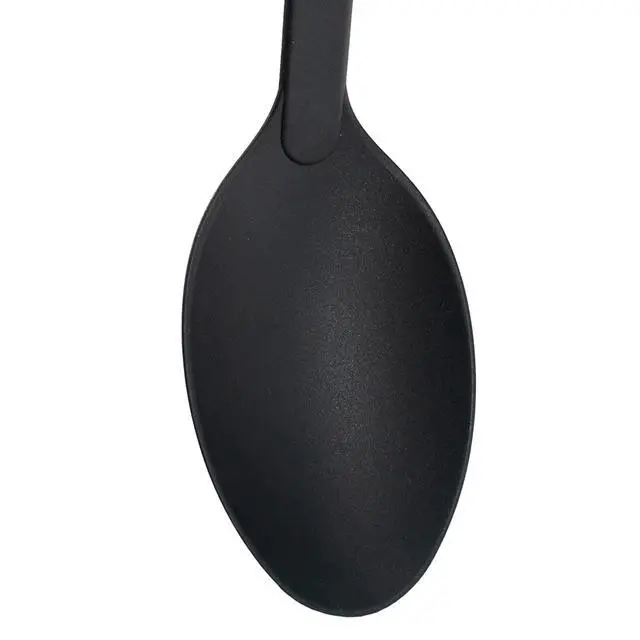 Alt view image 4 of 6 - Nylon 12-Inch Solid Spoon, Pack of 1, Black