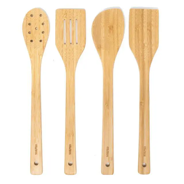 Alt view image 5 of 5 - Bamboo 12-Inch Spatula, Flat Handle
