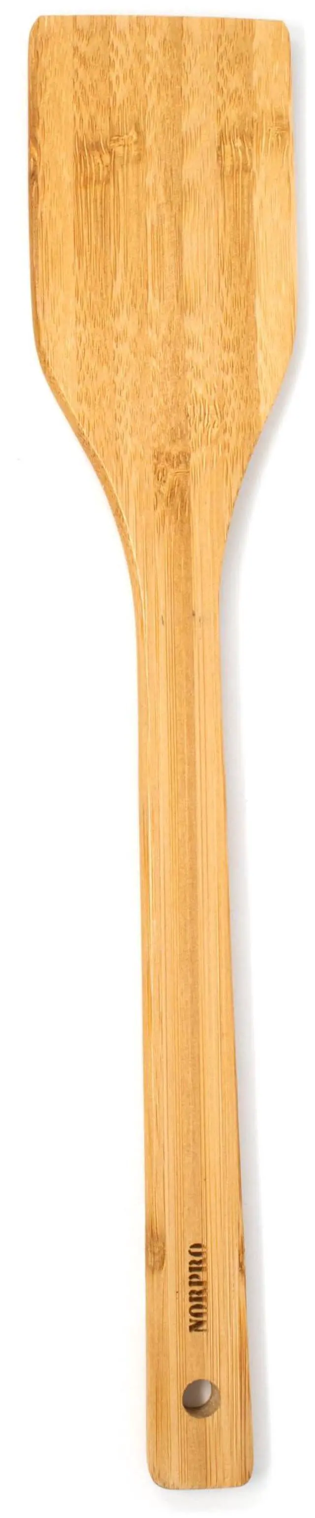 Main image of Bamboo 12-Inch Spatula, Flat Handle
