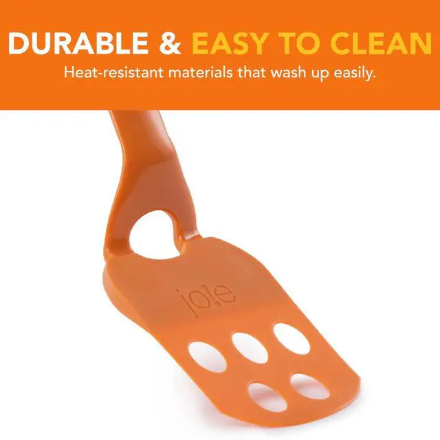 Alt view image 3 of 4 - Lil' Flip Egg Spatula, Slotted and Compact Turner, Multi-Use Flipper for Any Food From Burgers to Pancakes, Durable Nylon, Heat Resistant Up to 400 Degrees