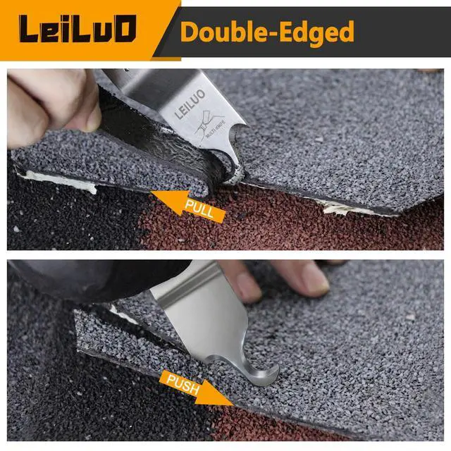 Alt view image 7 of 7 - 6Pcs Oscillating Tool Hook Blade, Multi Tool Hook Knife Blade Set | Cardboard Carpet Shingle Cutting, Hook Knife Blades, Multi Tool Accessories, Fits DeWalt, Makita, Milwaukee, Ryobi & More