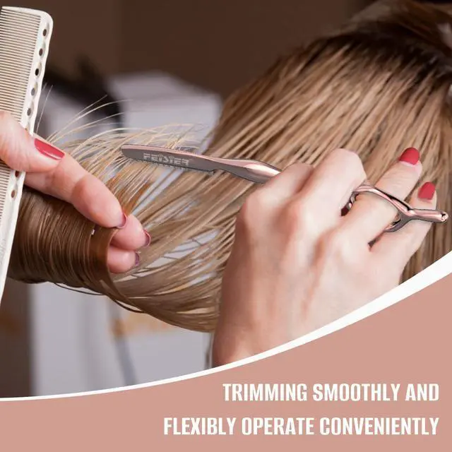 Alt view image 4 of 6 - Hair Razors for Cutting Hair, Professional Styling Texturizing Razor, Stainless Steel Thinning Razor Kit with 10 Replacement Blades, Premium Texture Cutting Razor for Salon and Home