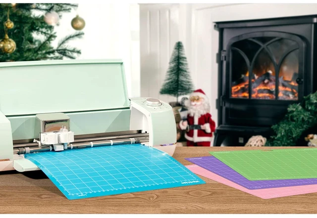 Alt view image 6 of 6 - Cutting Mat 12x12 Compatible with Maker/Maker 3/Maker 4/Air 2/Explore 3/4, Variety StickyStandard,Light,Strong) Vinyl Mat(3Pack) Accessories
