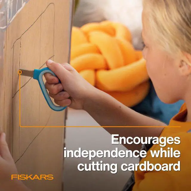 Alt view image 2 of 7 - 5" Kids Cardboard Creator, Safer Cardboard Cutting Tool