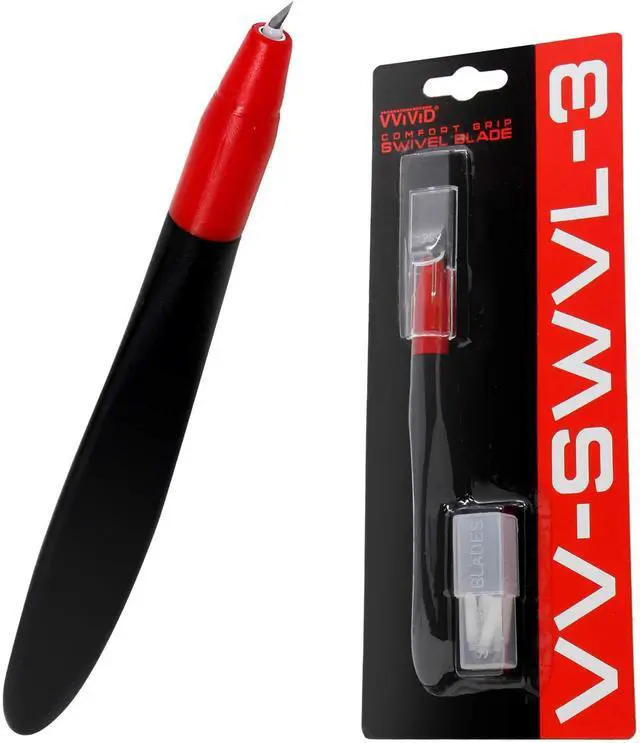 Main image of 360 Degree Comfort Grip Swivel Blade Craft Cutting Knife