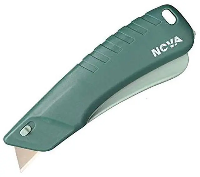Main image of Self retracting Squeeze Trigger Knife, Heavy Duty Box cutter, Utility Knife, Ambidextrous Design, Replaceable and Durable Blade, Ideal for cutting Boxes