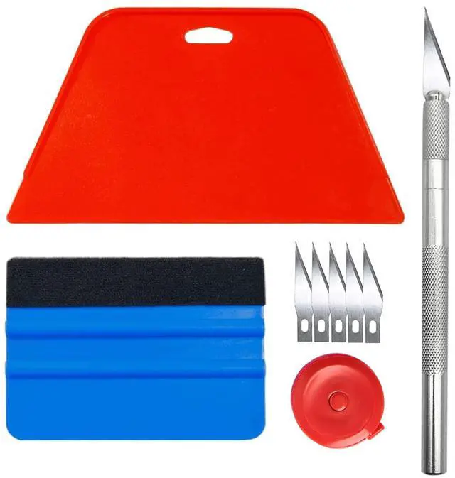 Main image of Smoothing Tool Kit for Peel and Stick Wallpaper | Vinyl Backsplash Tile, Complete Basic Tool Set, Bubble & Crease Removal, Ergonomic Grip, Safe for DIY and New Home Buyer