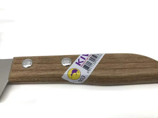Alt view image 6 of 7 - 4" Sharp Pairing Knife, with wood Handle # 503