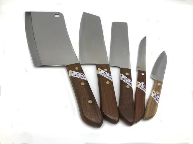 Alt view image 7 of 7 - 4" Sharp Pairing Knife, with wood Handle # 503