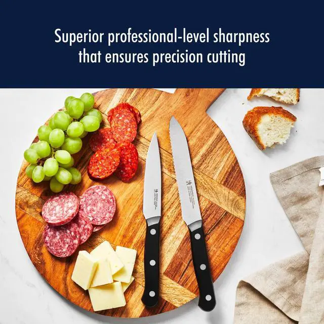 Alt view image 4 of 7 - Solution 4-Inch Paring Knife, Razor-Sharp, German Engineered | Informed by 100+ Years of Mastery. Dishwasher safe, Comfortable Grip. Great for Peeling, Coring and Slicing.