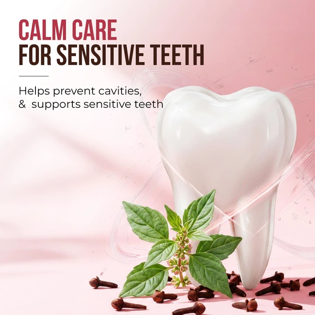 Alt view image 5 of 7 - Clove Toothpaste - Fluoride Free Toothpaste for Fresh Breath - 100ml | Clove Toothpaste Fluoride Free & Cavity Protection, Freshens Breath Naturally, Herbal Toothpaste for Stronger Teeth & Gums