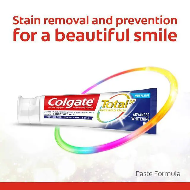 Alt view image 3 of 7 - Total Whitening Toothpaste, Advanced Whitening, 5.1 Ounce