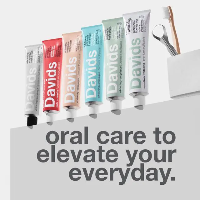 Alt view image 7 of 7 - Charcoal Toothpaste Whitening SLS Free Enamel Safe Peppermint 5.25oz | Antiplaque Protection, Fluoride Free Formula, Packaged in a Recyclable Metal Tube for Less Plastic Waste
