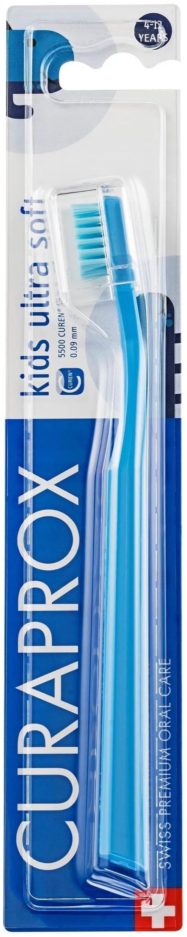 Main image of CS Kids Toothbrush for Ages 4-12, Random Color, Single Pack | Dentist Recommended, Ultra-Soft Filaments, Gentle to Gums, Swiss Oral Care