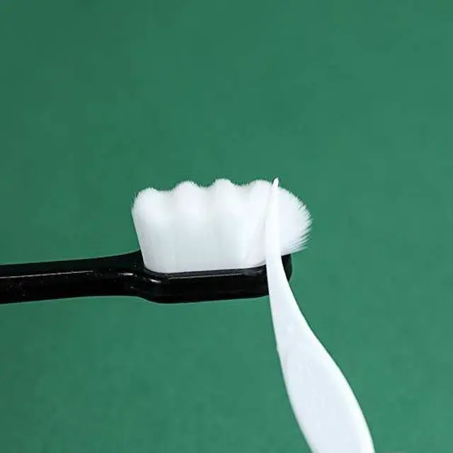Alt view image 4 of 5 - Extra Soft Toothbrush for Sensitive Gums, Manual Toothbrush with 8 Tubes of 10000 Soft Floss Bristle for Gum Care, Protect Fragile Gums Good Cleaning Effect (2)