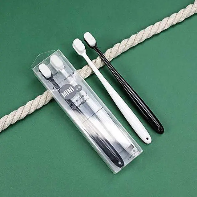 Alt view image 5 of 5 - Extra Soft Toothbrush for Sensitive Gums, Manual Toothbrush with 8 Tubes of 10000 Soft Floss Bristle for Gum Care, Protect Fragile Gums Good Cleaning Effect (2)