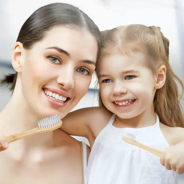 Alt view image 4 of 7 - 2 PCS Bamboo Toothbrushes for Adults - Soft Bristles, Natural Biodegradable, BPA Free, Eco-Friendly, White