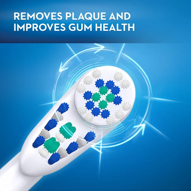 Alt view image 4 of 7 - Deep Clean Battery Powered Toothbrush Replacement Brush Heads Refill, Soft, 2 Count