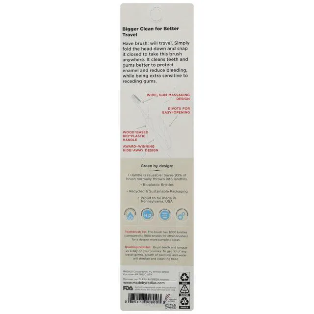 Alt view image 2 of 7 - Toothbrush Tour Travel Soft, 1 Count