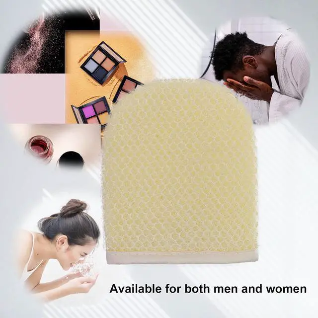 Alt view image 4 of 6 - Facial Cleansing Sponge - Exfoliating Facial Cleansing Cloths Gloves Mitts - Softweave Exfoliating Washcloths - 6 Pack