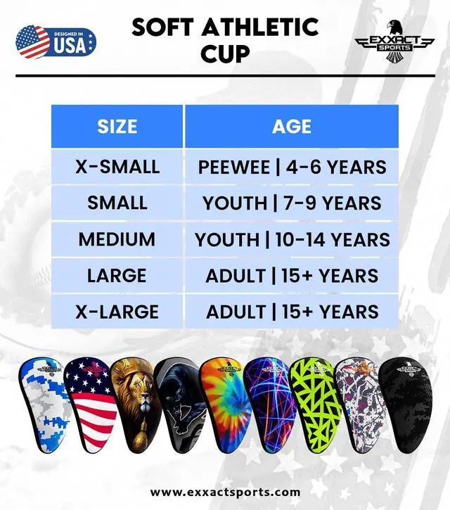 Alt view image 7 of 7 - Lightweight Athletic Cup Mens & Boys (S, White/Blue Camo) | Protective Groin Sports Cup, Baseball Cup Youth Boys for T-ball, Football, Lacrosse, Hockey & MMA