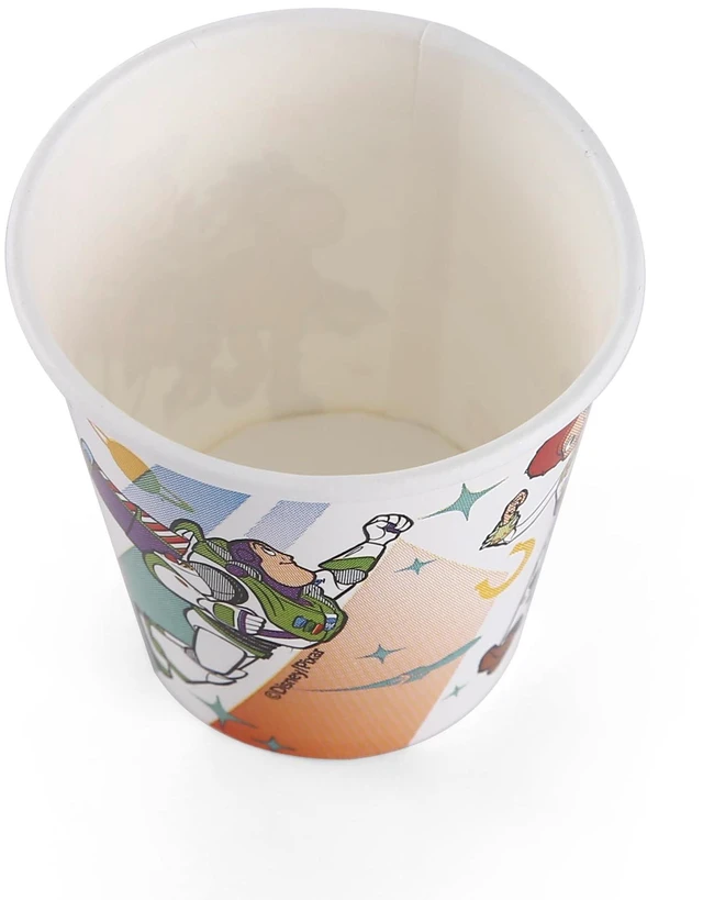 Alt view image 7 of 7 - for Kids Disney Pixar Toy Story Mini Paper Cups, 3 Oz, 24 Count | Kid-friendly design, soak-proof, paper bathroom rinse cups for brushing teeth, fits little hands, for travel & everyday use