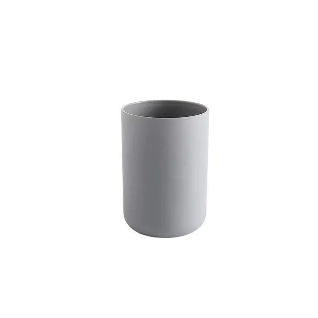 Alt view image 6 of 6 - Plastic Tumblers Plastic Water Tumbler Reusable Drinkware Glasses Unbreakable Dishwasher Safe Drink Cup Set of 2 Assorted Colors(Grey&White)