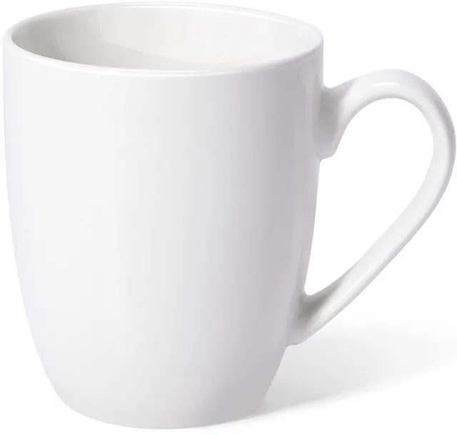 Main image of Large Ceramic Coffee Mug 16oz(475ml) Tea Cups Idea Gifts White | Microwave & Dishwasher Safe Sturdy Resistance to Staining Comfortable Handle Cups for Latte Hot Tea Cappuccino Mocha Cocoa