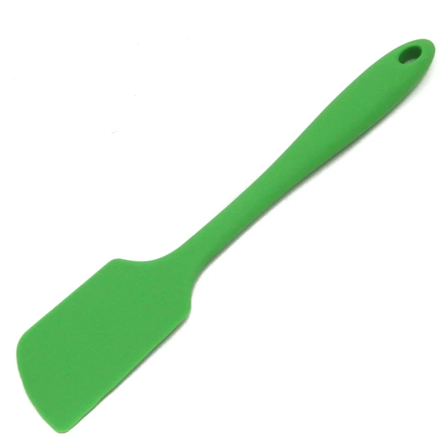 Main image of Premium Silicone Angled Spatula, 11 inch, Green